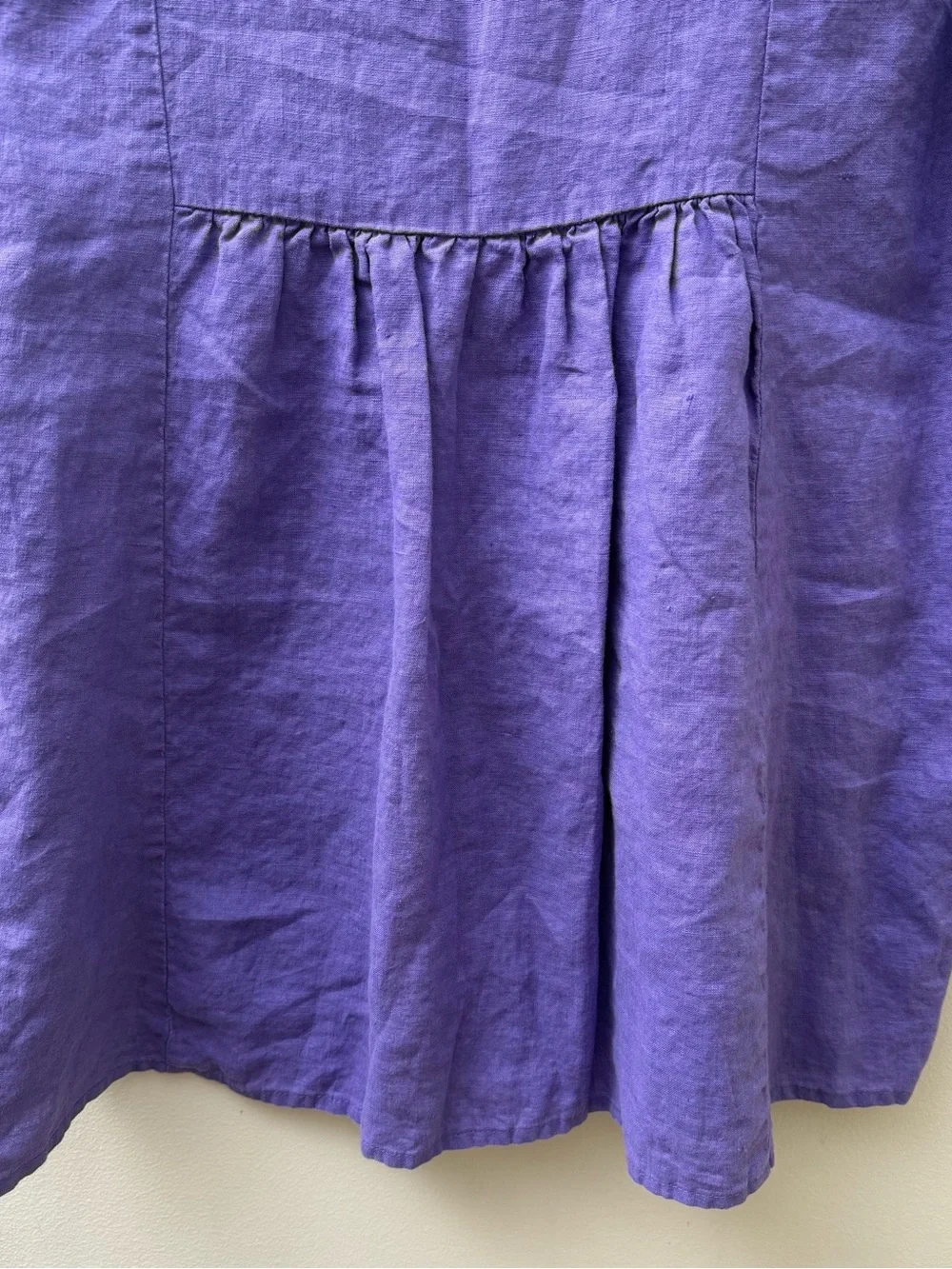 Flax Lavender Linen Tank Top - Picture 7 of 7